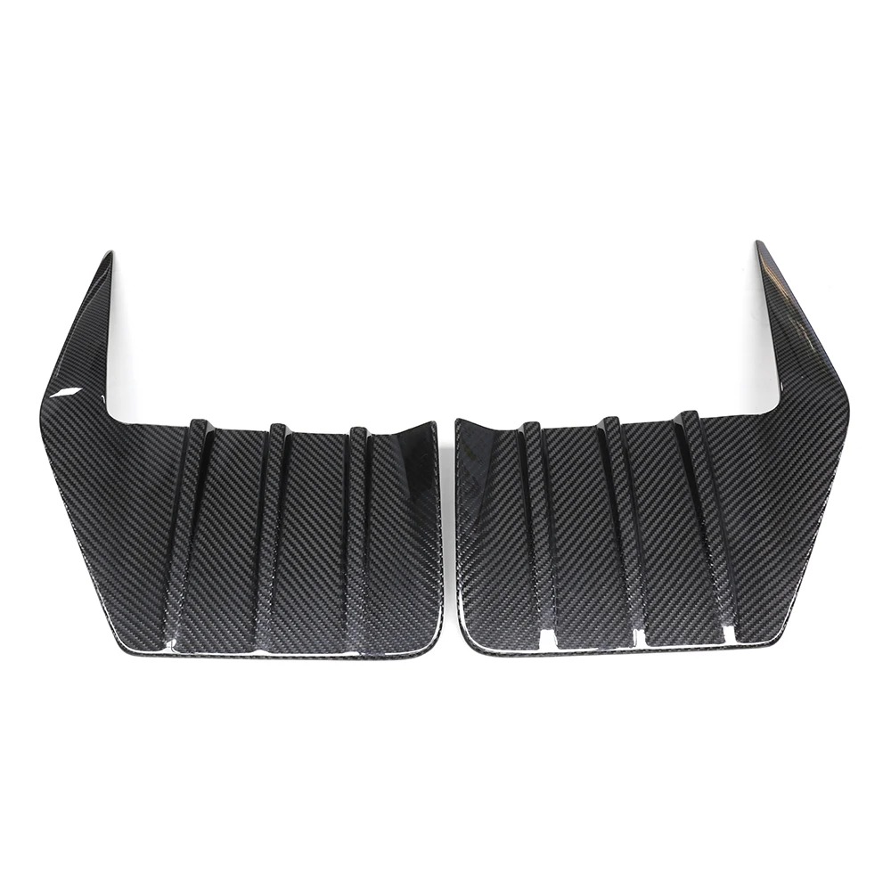 Dry Carbon Fiber Rear Bumper Side Air Intake Trim for  G87 M2 2023+